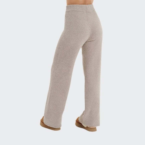 UGG Heddie Terry Pants Wide Leg Women’s XS Soft Fleece Cozy Lounge Cottage Fall - Picture 4 of 13